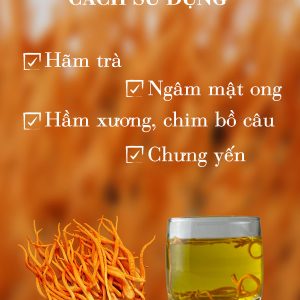 cach su dung dong trung ha thao vien thao duoc