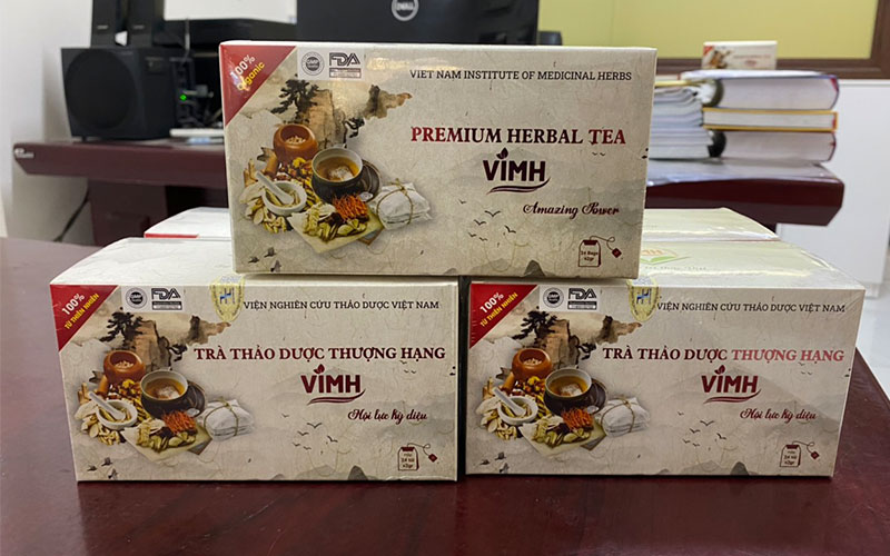 trà thảo dược vimh
