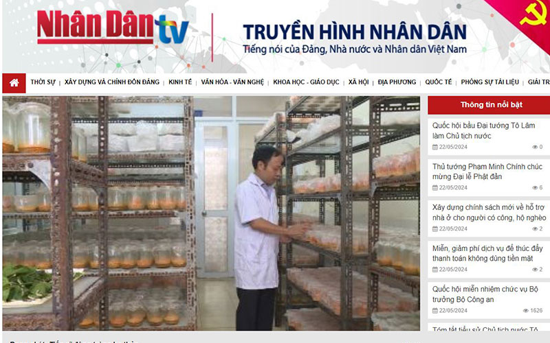 báo nhân dân nói về viện nghiên cứu thảo dược việt nam